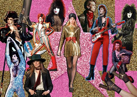 THE FASHION SUNDAE: Holiday Inspiration: 70's Glam Rock