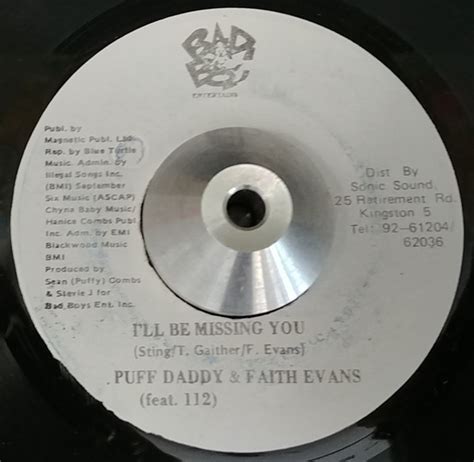 Puff Daddy & Faith Evans Feat. 112 - I'll Be Missing You (Vinyl) | Discogs