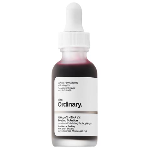 The Ordinary AHA 30% + BHA 2% Peeling Solution | The Best Skin Care at ...