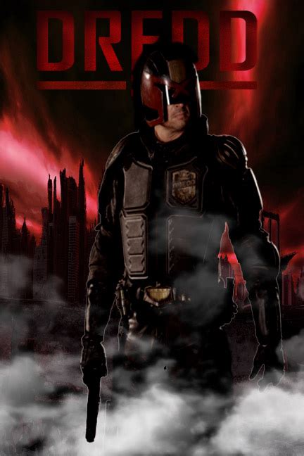 my judge dredd movie poster by IGMAN51 on DeviantArt