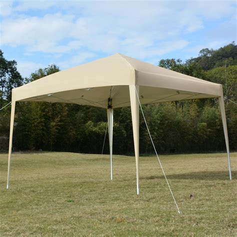 Veryke 10' x 10' Canopy Tents for Outside, Easy Pop Up Canopy Tent with ...