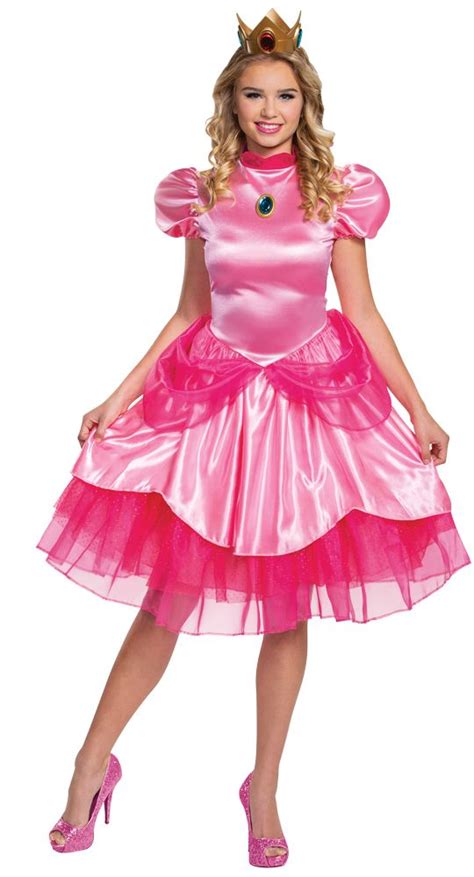 PRINCESS PEACH COSTUME | Princess peach costume, Peach costume, Dress ...