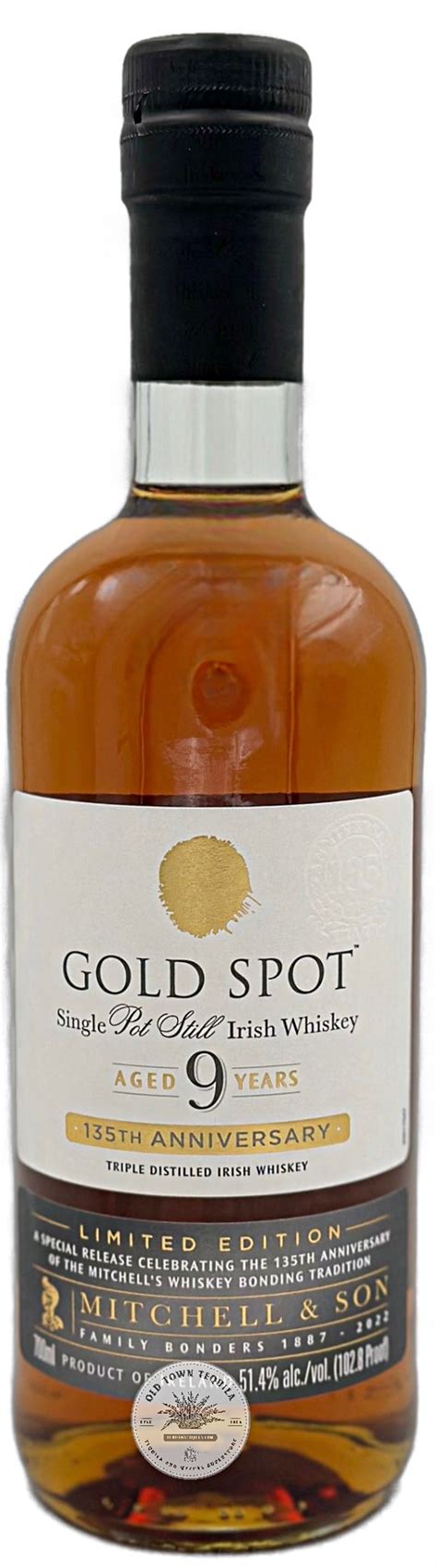 Gold Spot Irish Whiskey (LIMITED EDITION) 700ml - Old Town Tequila