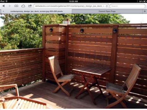 18 best deck privacy walls images on Pinterest | Decks, Privacy walls ...