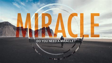 Do you Need a Miracle? - Plant The Seed Ministries