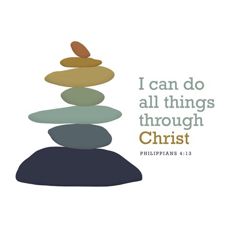 "I Can Do All Things Through Christ" Poster