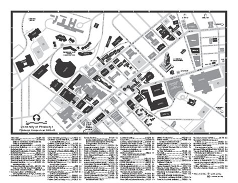 Pittsburg State Campus Map – Map Vector