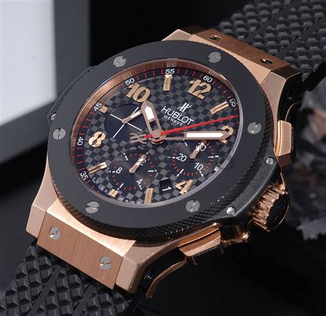 Hublot, "Big Bang" Chronograph in 18KPG & Ceramic | Passions Watch ...