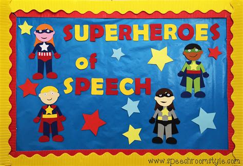 Superhero Bulletin Board Printables