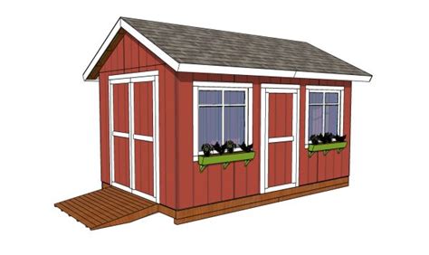 10x16 Garden Shed Plans - PDF Download