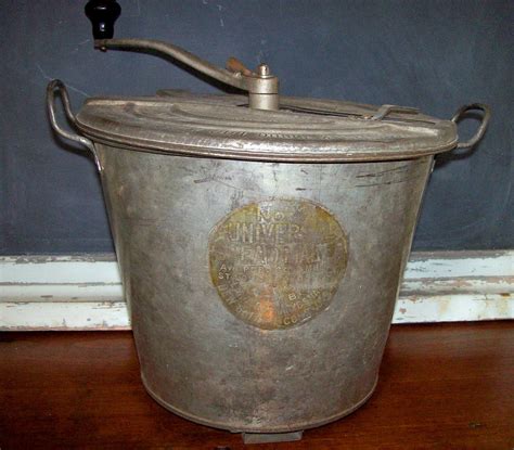 Vintage Bread Maker No 4 Universal Metal Galvanized Farmhouse