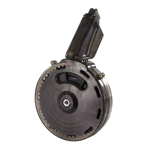 Black Dog 50 round .22LR drum magazine for Hammerli TAC R1 HK416 M4 ...