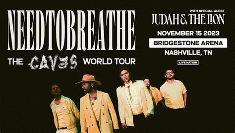 NEEDTOBREATHE: THE CAVES WORLD TOUR | Bridgestone Arena