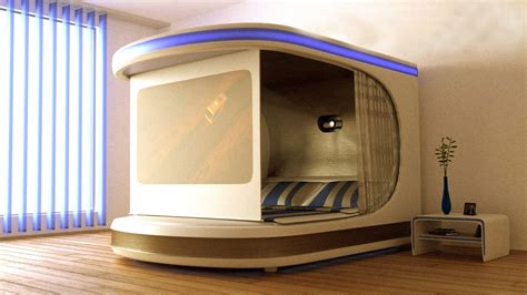 Futuristic Sleeping Pod Bed - Bedzine