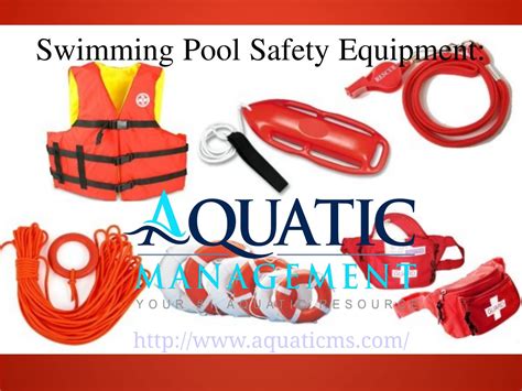 Swimming pool safety equipment by Aquatic Management - Issuu