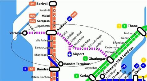 Mumbai Metro Line 4 Map