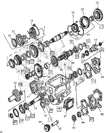 GM SM465 4-SPD - Rockland Standard Gear, Inc.