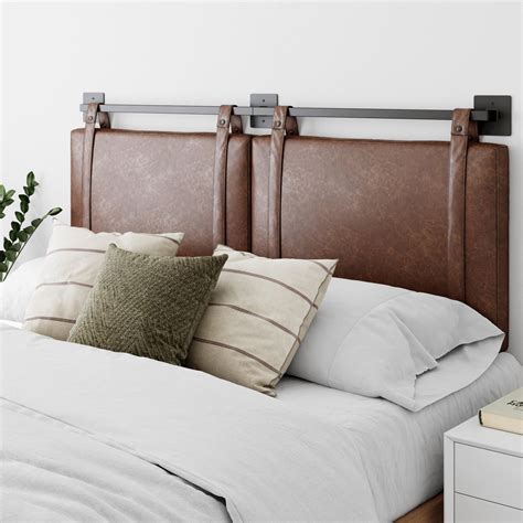 Harlow Headboard | Queen Size | Wall-Mount Rail | Nathan James