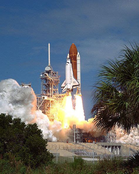 STS-26 launches from Kennedy Space Center, 29 September 1988. This was ...