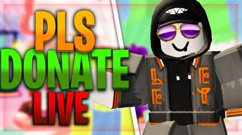 streaming roblox pls donate (LIVE) - YouTube