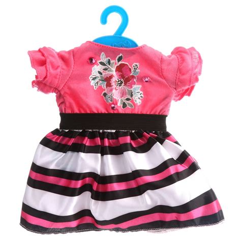 My Life As Pink Striped Dress 18" Doll Clothes - Walmart.com - Walmart.com