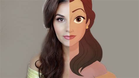 Beauty and the Beast | Disney Princess Belle Makeup Tutorial - YouTube