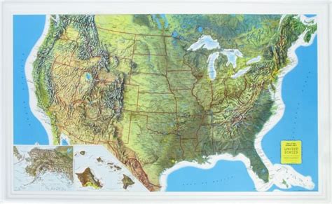 Topical Map Of Usa – Topographic Map of Usa with States