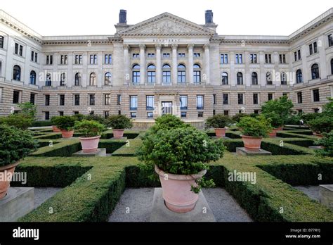 Bundesrat building and gardens, the upper house of the German ...