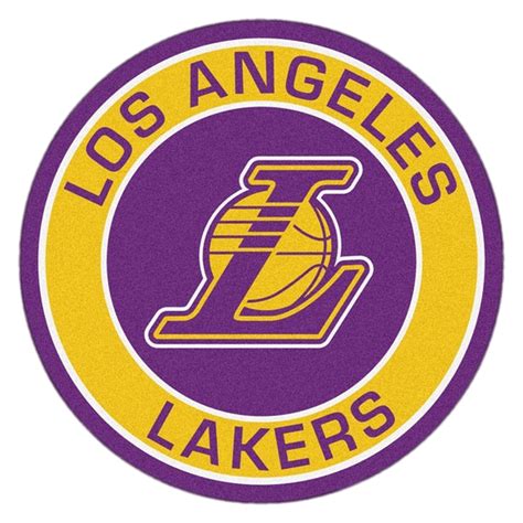 LA Lakers round logo transparent PNG - StickPNG