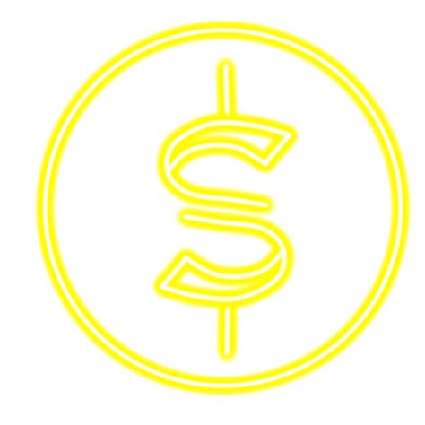 Money Neon Icon 15166111 PNG