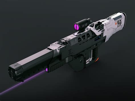 ArtStation - Sci-fi Rifle