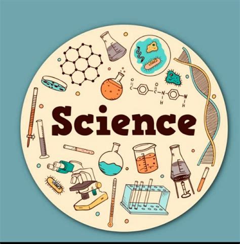 Science Logo Design with Laboratory Equipment