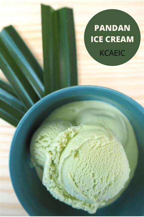 Pandan Ice Cream - Keep Calm And Eat Ice Cream