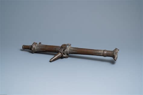 A bronze portable 'Lantaka' cannon, Indonesia or Malaysia, 17/18th C ...