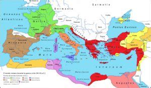 Map of Rome in 43 BC | Learnodo Newtonic