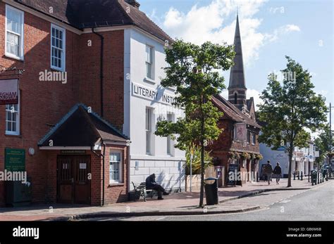 Egham High Street, Egham, Surrey, England, United Kingdom Stock Photo ...