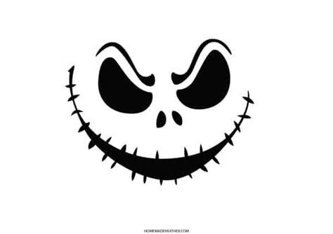 Nightmare Before Christmas Sally Pumpkin Carving Stencils