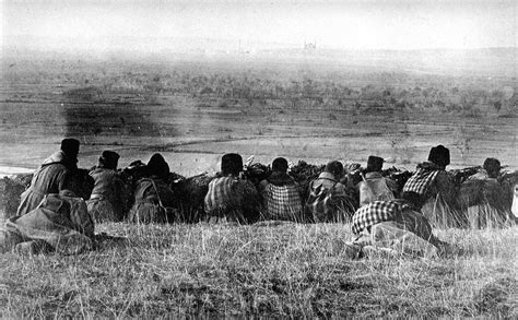 Bulgarian forces waiting to start their assault on Adrianople. Siege of ...