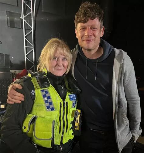 Happy Valley's James Norton shares last photo with Sarah Lancashire ...