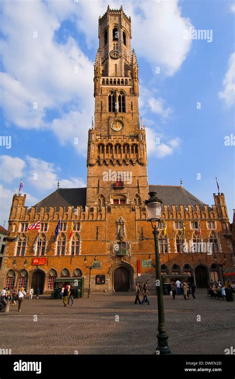 Belfry, Bruges Stock Photo - Alamy