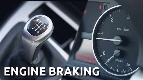 What Is Engine Braking and Can It Harm My Car?