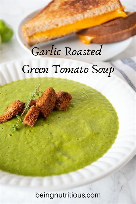 Green Tomato Soup Recipe, Green Tomato Recipes, Green Soup, Soup ...