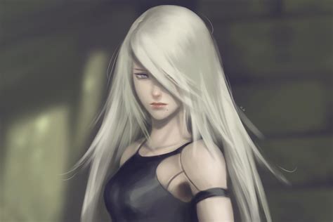 I drew some A2 fanart! :) : r/nier