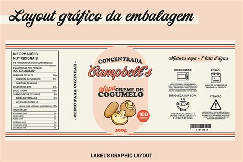 Campbell's soup can - Rebranding on Behance