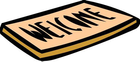 Mat clipart welcome mat, Mat welcome mat Transparent FREE for download ...