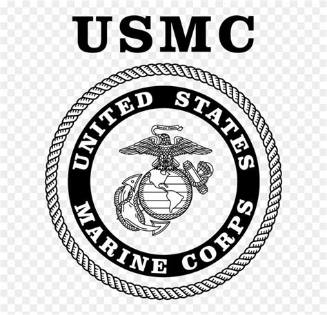 Download hd Marine Corps Logo - United States Marine Corps Logo Black ...