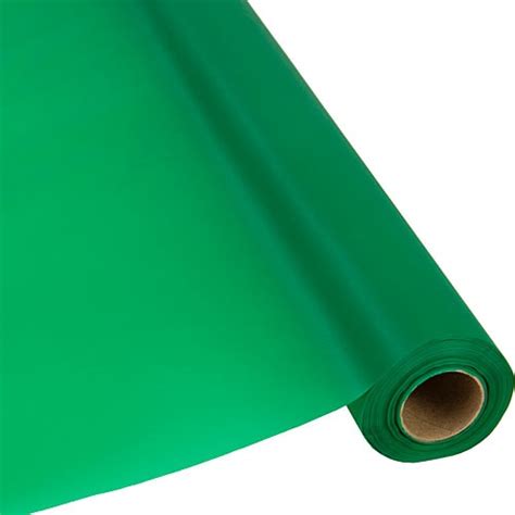 Schorin Company | Green Plastic Table Cover Roll 40" x 300' - Schorin ...