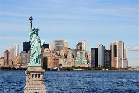 How Tall Is the Statue of Liberty? - WorldAtlas