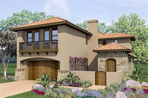 Spanish Style Home Plans With Courtyards ~ Plan #2-2724. Spanish style ...