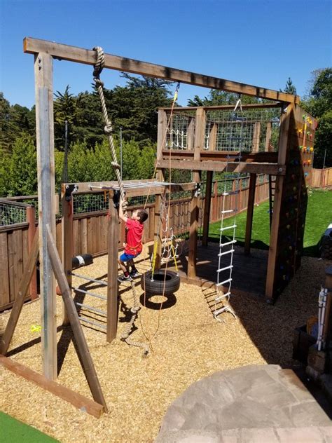 Outdoor Jungle Gym Diy